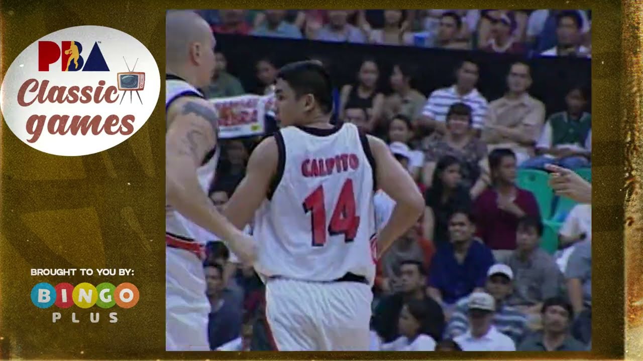 #PBAClassicGames 2001 All Filipino Cup | Finals Game 2: San Miguel vs. Ginebra - May 9, 2001 - 2ND Q