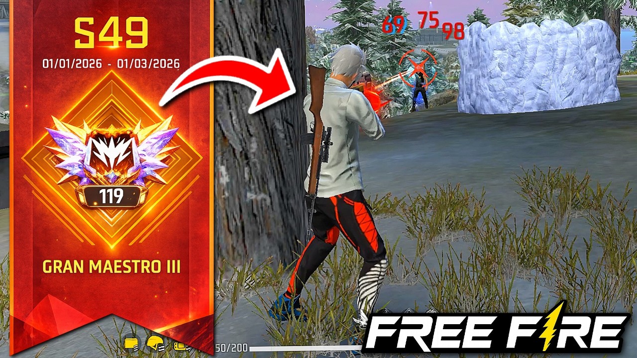 ¡LLEGANDO A GRAN MAESTRO EN BR CLASIFICATORIA! ☠️🔥 FREE FIRE