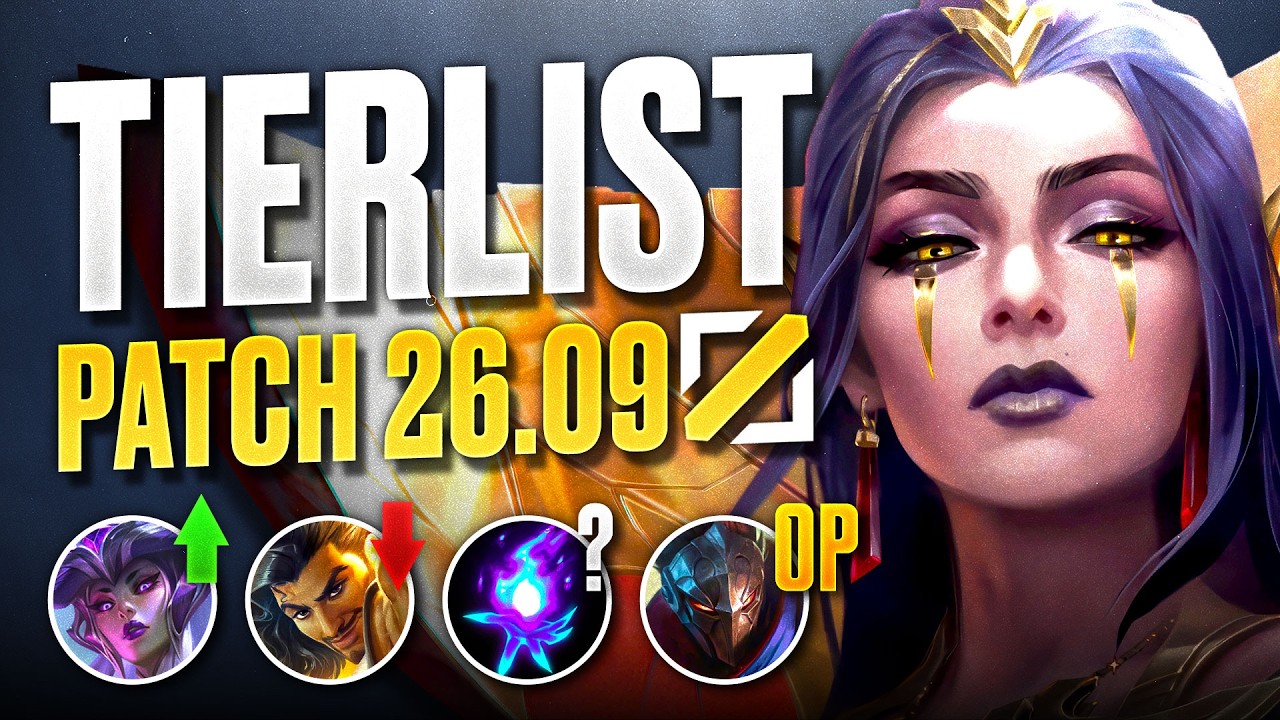 BIG CHANGES! Patch 26.09, Midlane TIERLIST New League of Legends Meta │ PATCHCAST