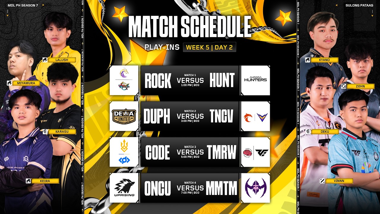 ๐ด LIVE | MDL PH S7 | Week 5 Day 2
