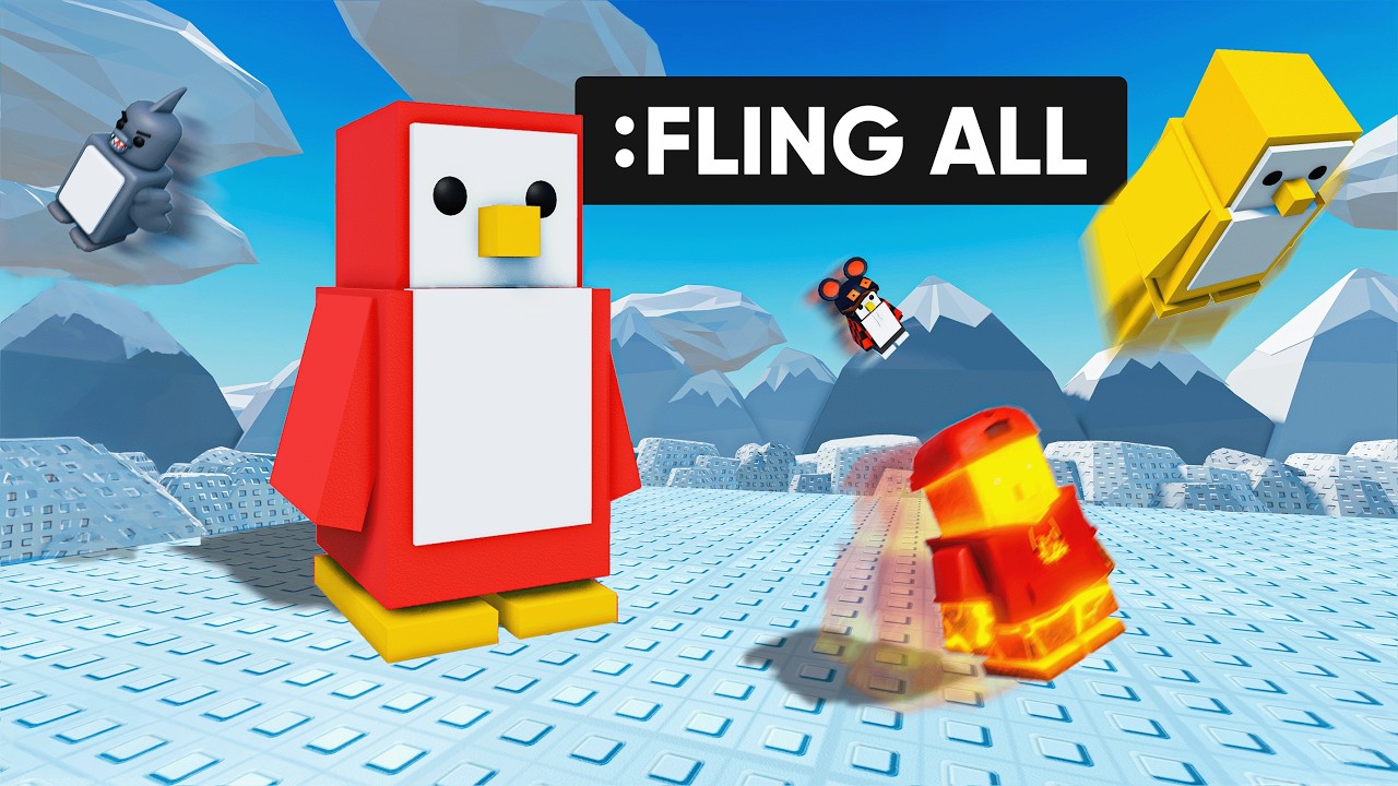 Knockout 🐧 ROBLOX FUNNY MOMENTS (ADMIN)