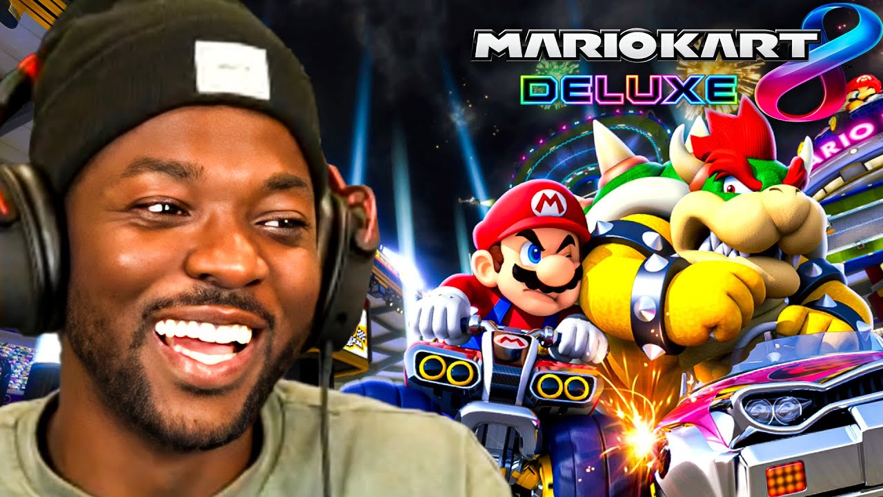 IT WAS UP ONCE THINGS GOT HEATED (Mario Kart 8) backdrop