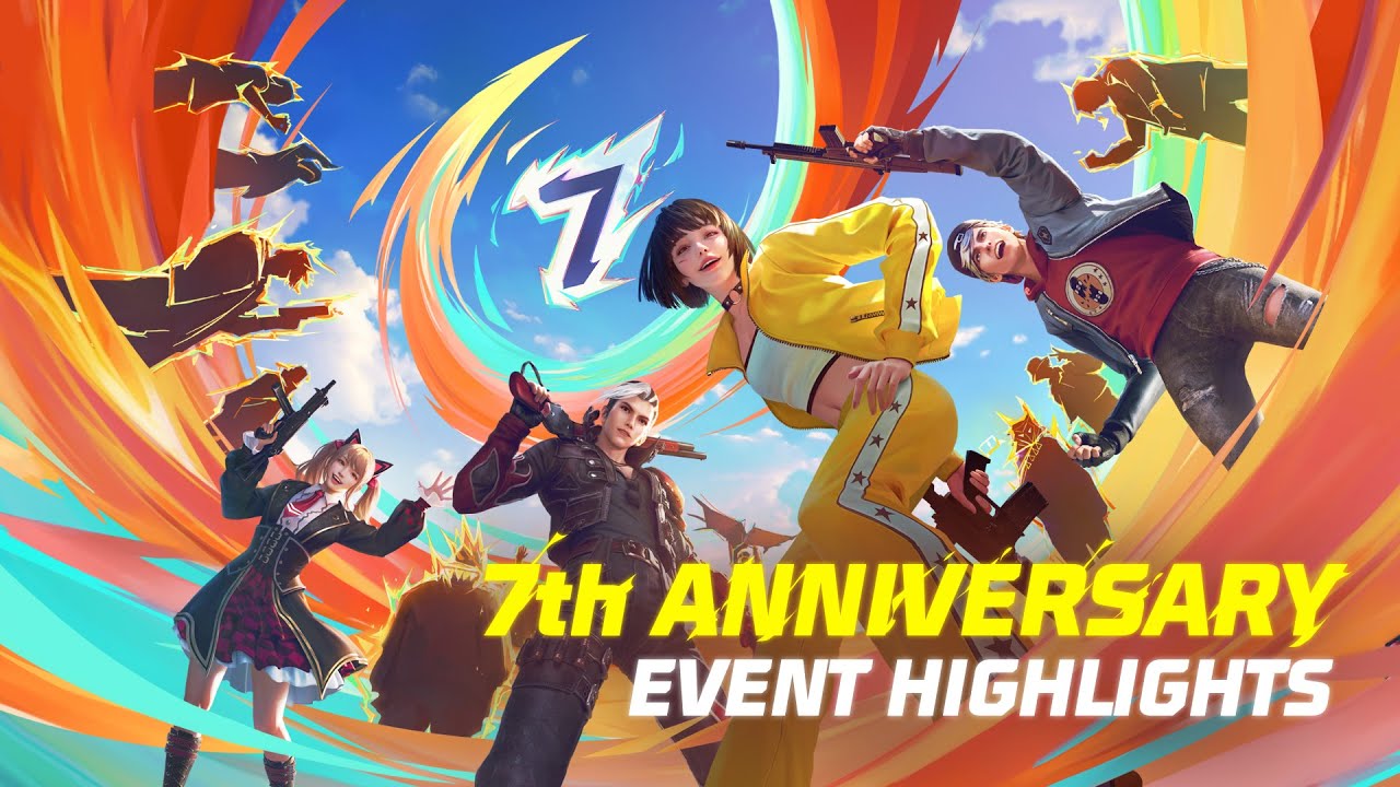 7th Anniversary Event Highlights | Free Fire Official background