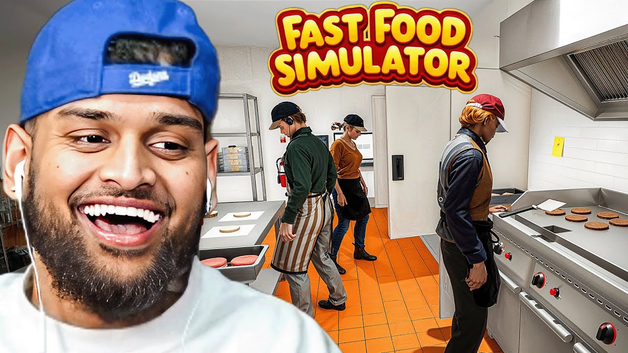 WE OPENED OUR OWN FAST FOOD RESTAURANT (Fast Food Simulator) background