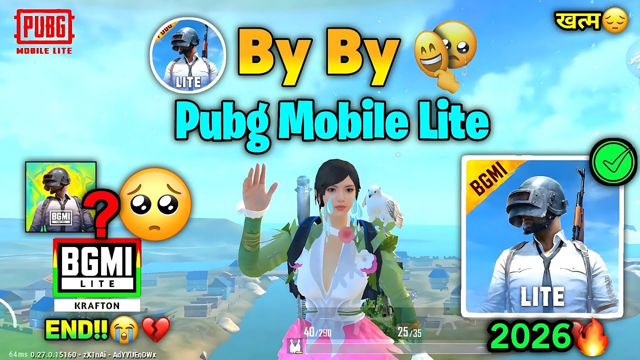 🥺By By Pubg Mobile Lite 2026😓 | Pubg Lite Comeback? Bgmi Lite!😍🤯 Update 2026 🔥