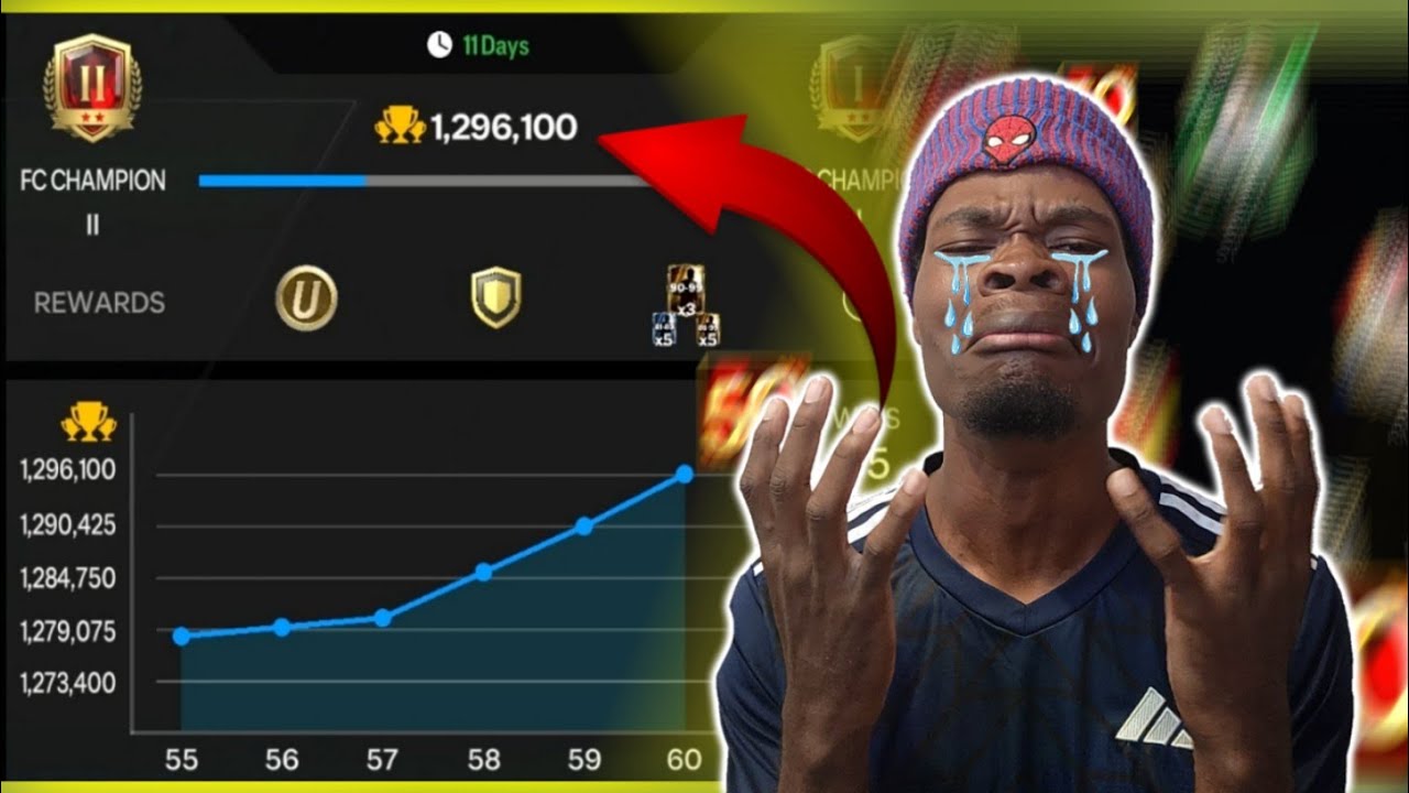 I was ONE win away from FC I🏆 and then the unexpected happened!! || H2H Intense Grind🔥 - FC MOBILE background