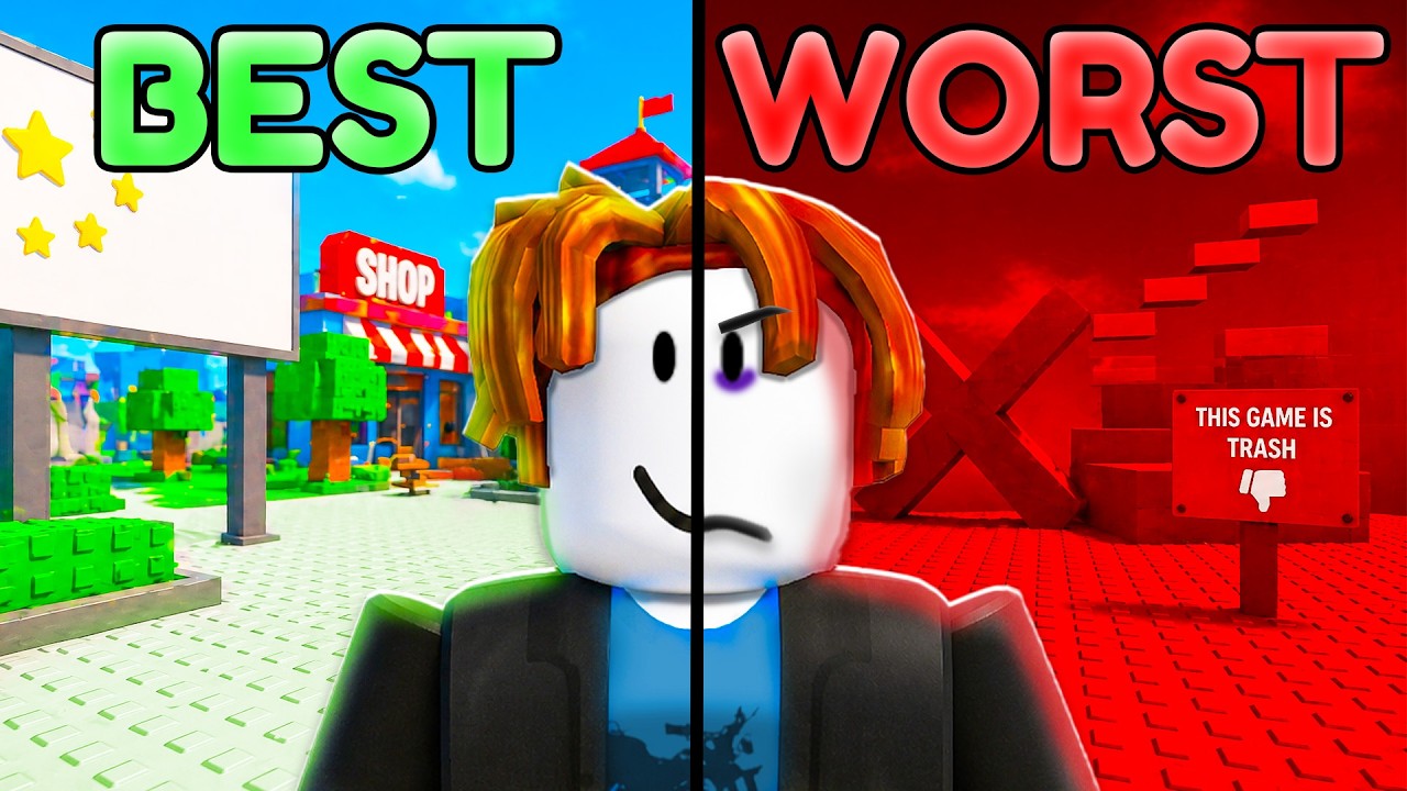 I Played Roblox’s Most Popular Games Until I Found the WORST One...
