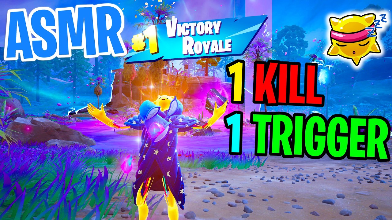ASMR Gaming ๐ด Fortnite 1 Kill = 1 Trigger Relaxing Mouth Sounds ๐ฎ๐ง Controller Sounds + Whispering ๐ค