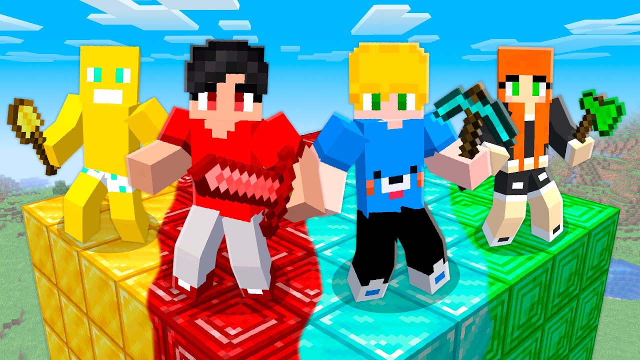 SOBREVIVEMOS na BATALHA de Chunk Elemental background