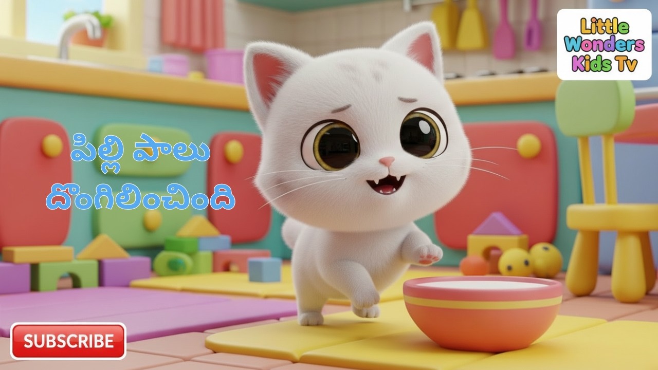 Cat Song for Kids ๐ฑ๐ฅ | Meow Meow Fun + Funny Milk Story ๐ต