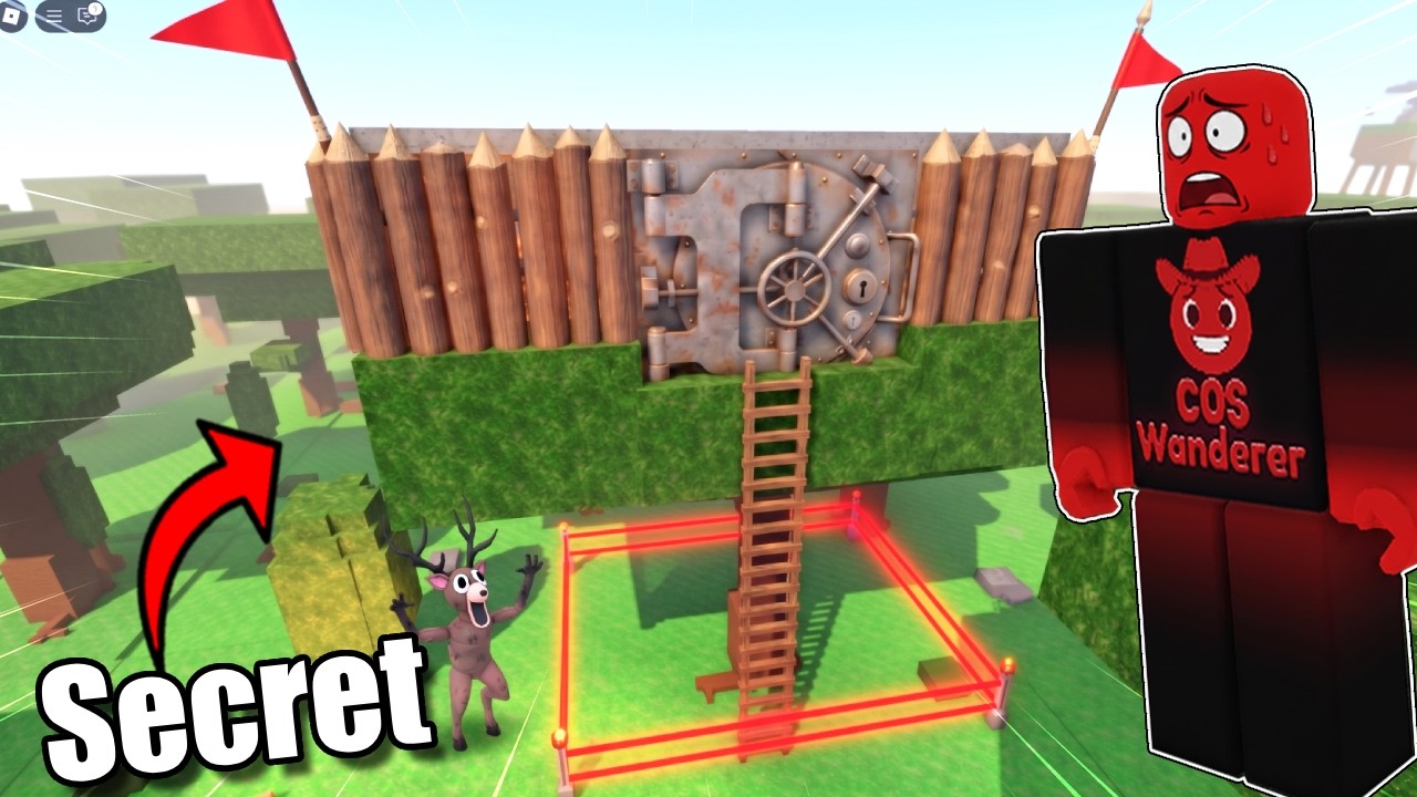 Building The Ultimate Secret TreeHouse Bunker | 99 Nights in the Forest background