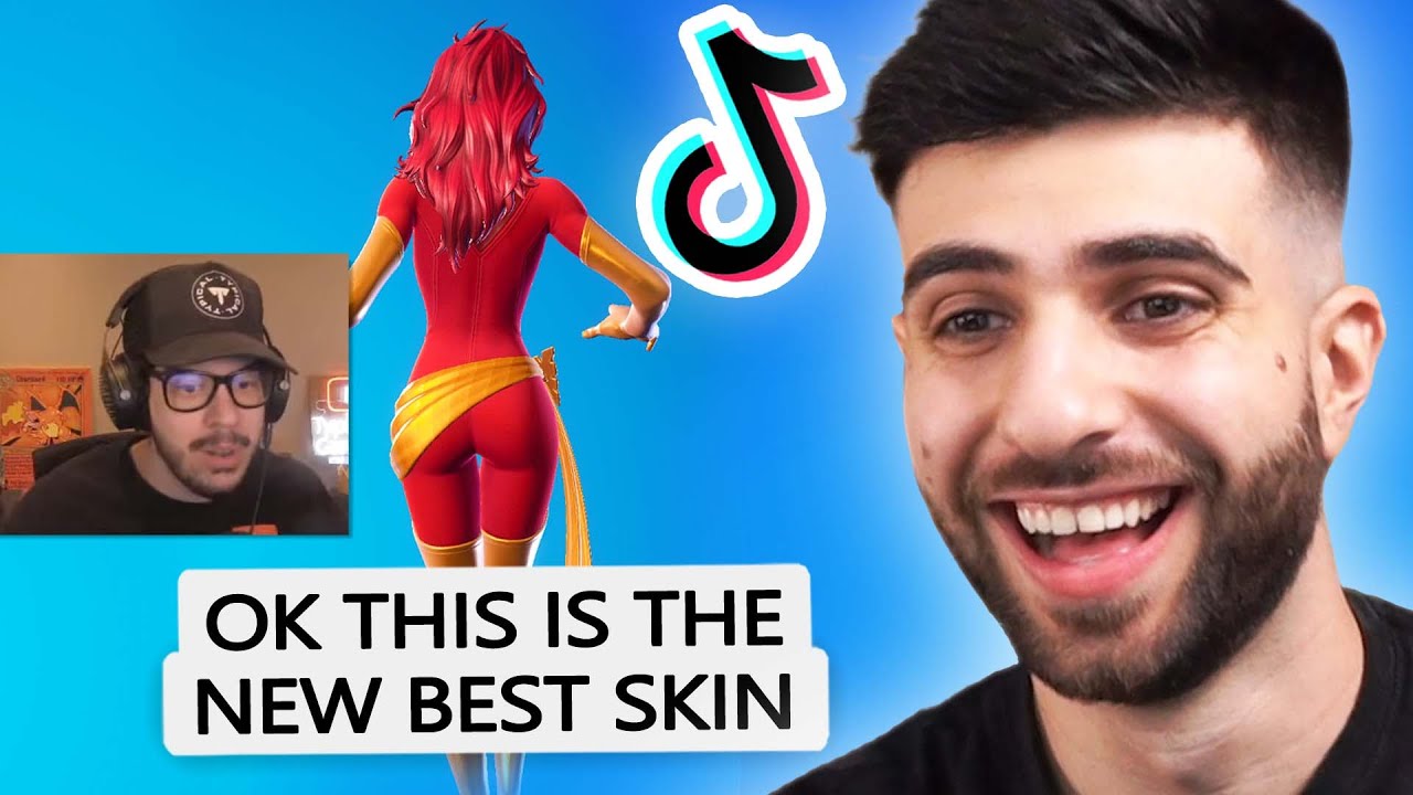 Reacting to Fortnite Tiktoks that SHOULDN'T Exist... background