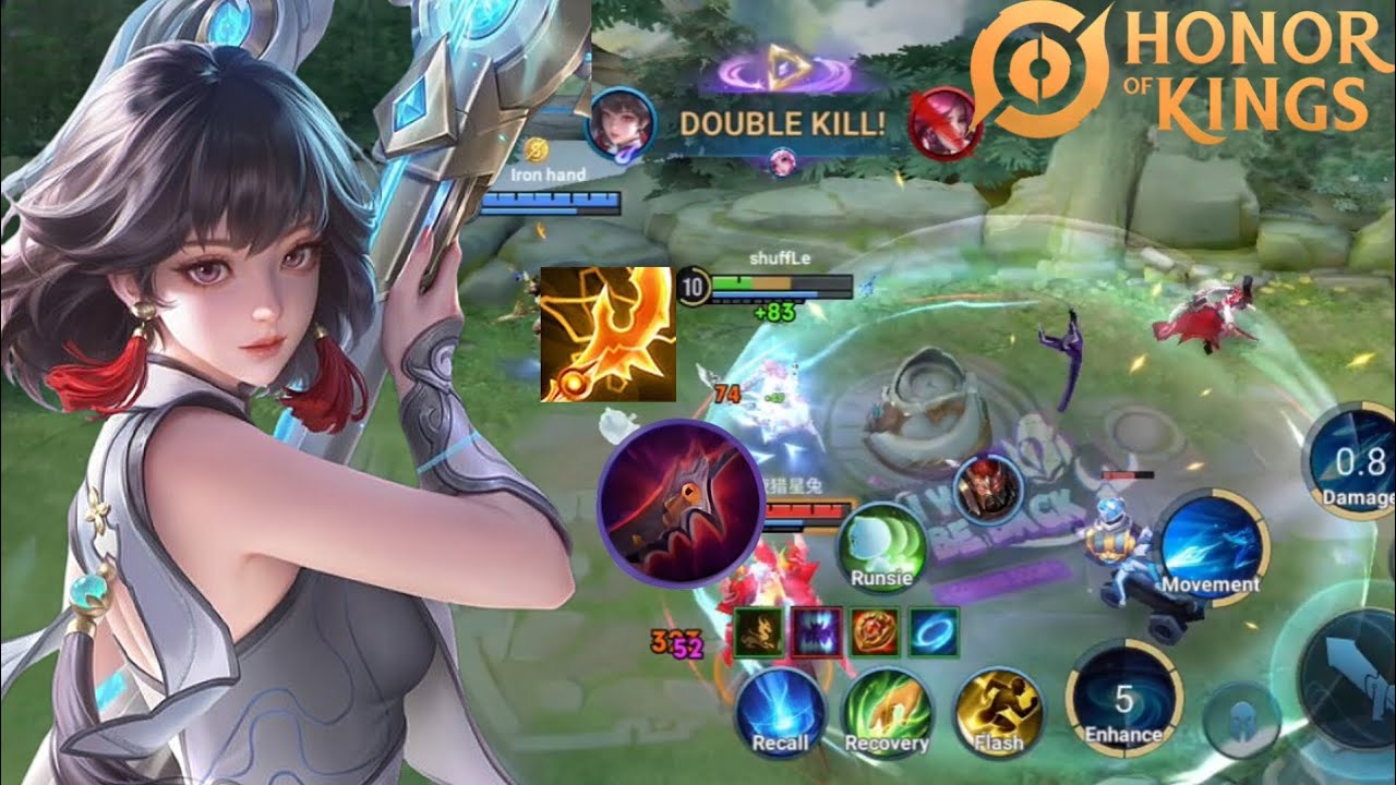 FLOWBORN MACHINE GUN BUILD IS UNREAL | HONOR OF KINGS GAMEPLAY