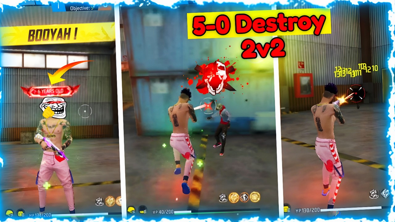 UNSTOPPABLE 😈 5 WIN STREAK in LONE WOLF 🔥 FREE FIRE PRO GAMEPLAY