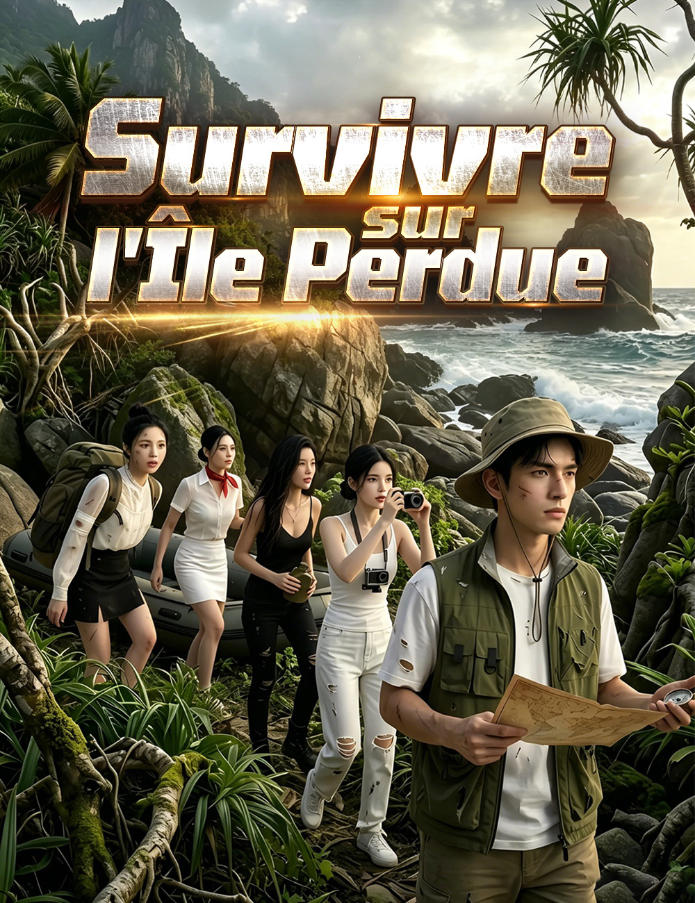 Survivre sur l'Île Perdue poster