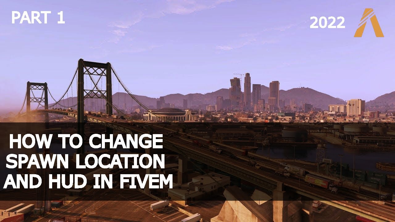How To Change Spawn Location And Hud Fivem Server