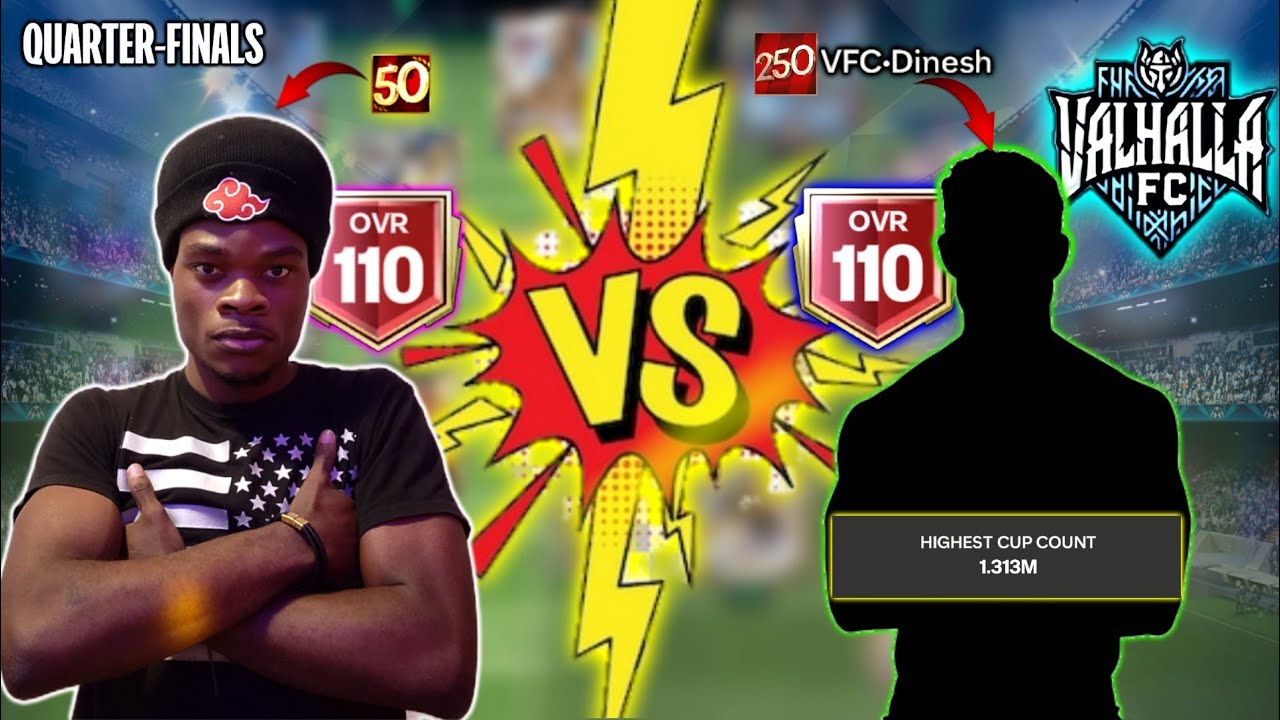 I played aganist a TOP H2H Player 🎮 in a FC Mobile Tournament || INTENSE Full Matches🔥 - FC Mobile