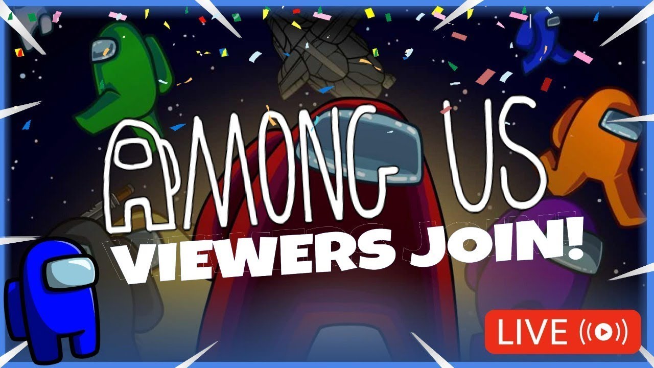 🔴 Live | Among Us With Viewers #5 background