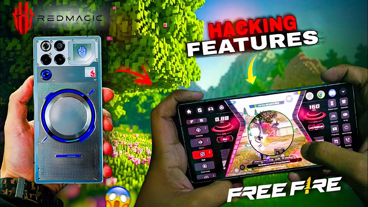 All Hacking Features Of Red Magic 11 Pro Reveal😱 Monster FF Sensitivity Reveal?🤯🥶