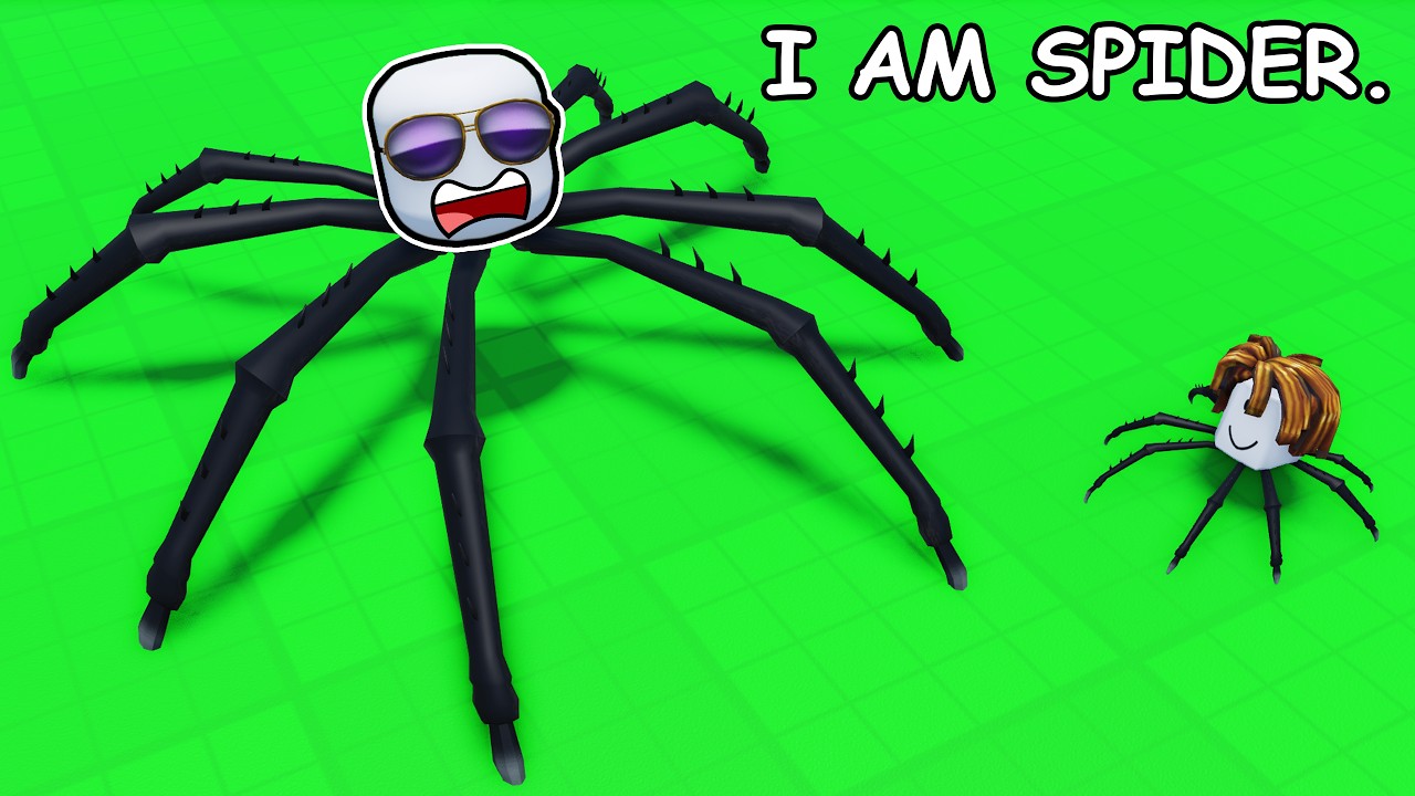 Roblox YOU ARE SPIDER...?