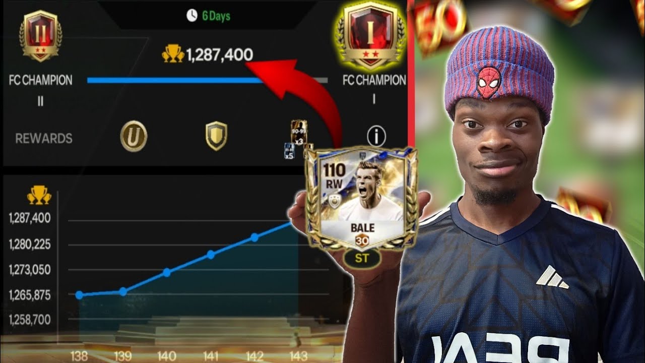 UTOTY Icon Bale At St is a cheat CODE! Grinding to FC I๐ || These matches were INTENSE! - FC MOBILE