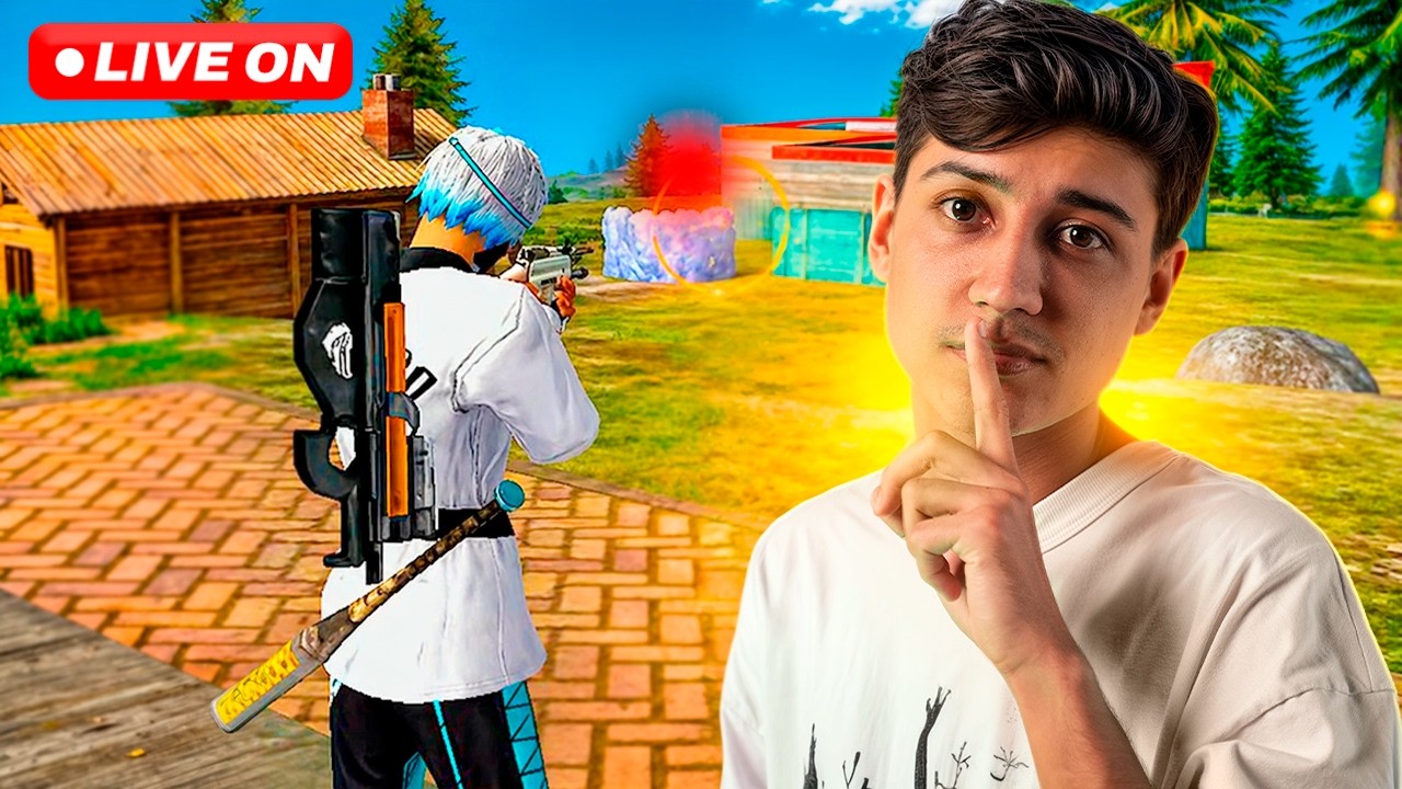 HOJE TA PROIBIDO PERDER NA RANK E AP DEPOIS 💚 LOUD BAK LIVE 💚FREE FIRE AO VIVO!
