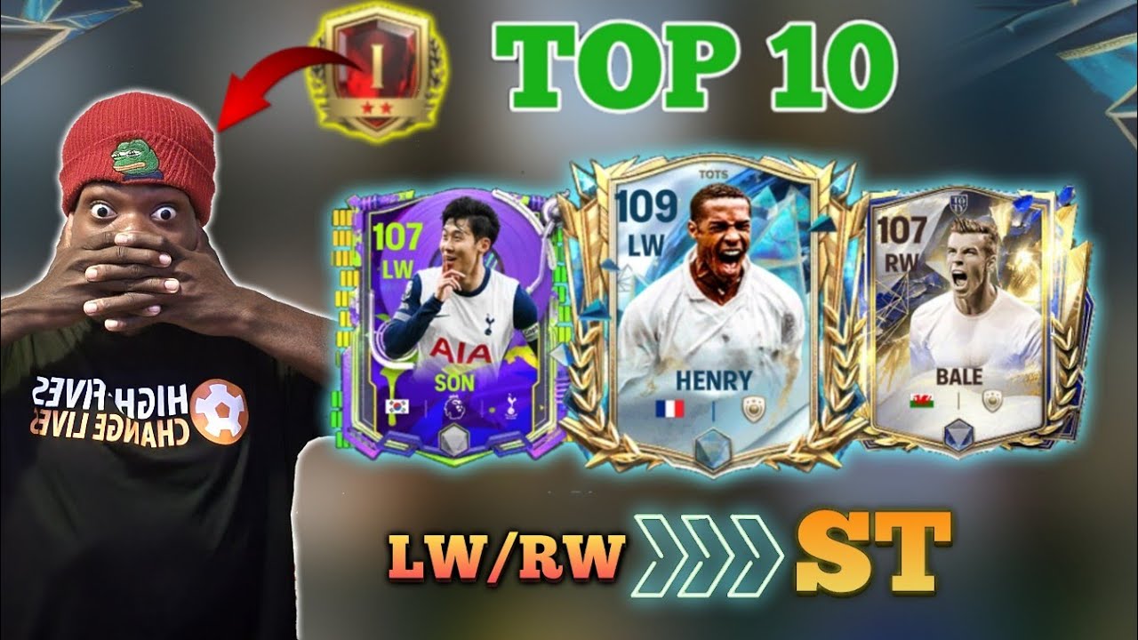 Top 10 Out of Position (ST) For H2H TOTS Update!|| Top 50 h2h player - FC MOBILE background