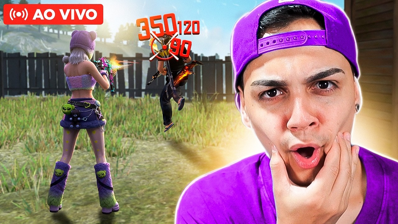 💙 RANQUED COM O CHAT!! 💙 FREE FIRE AO VIVO 💙 FREITAS ON