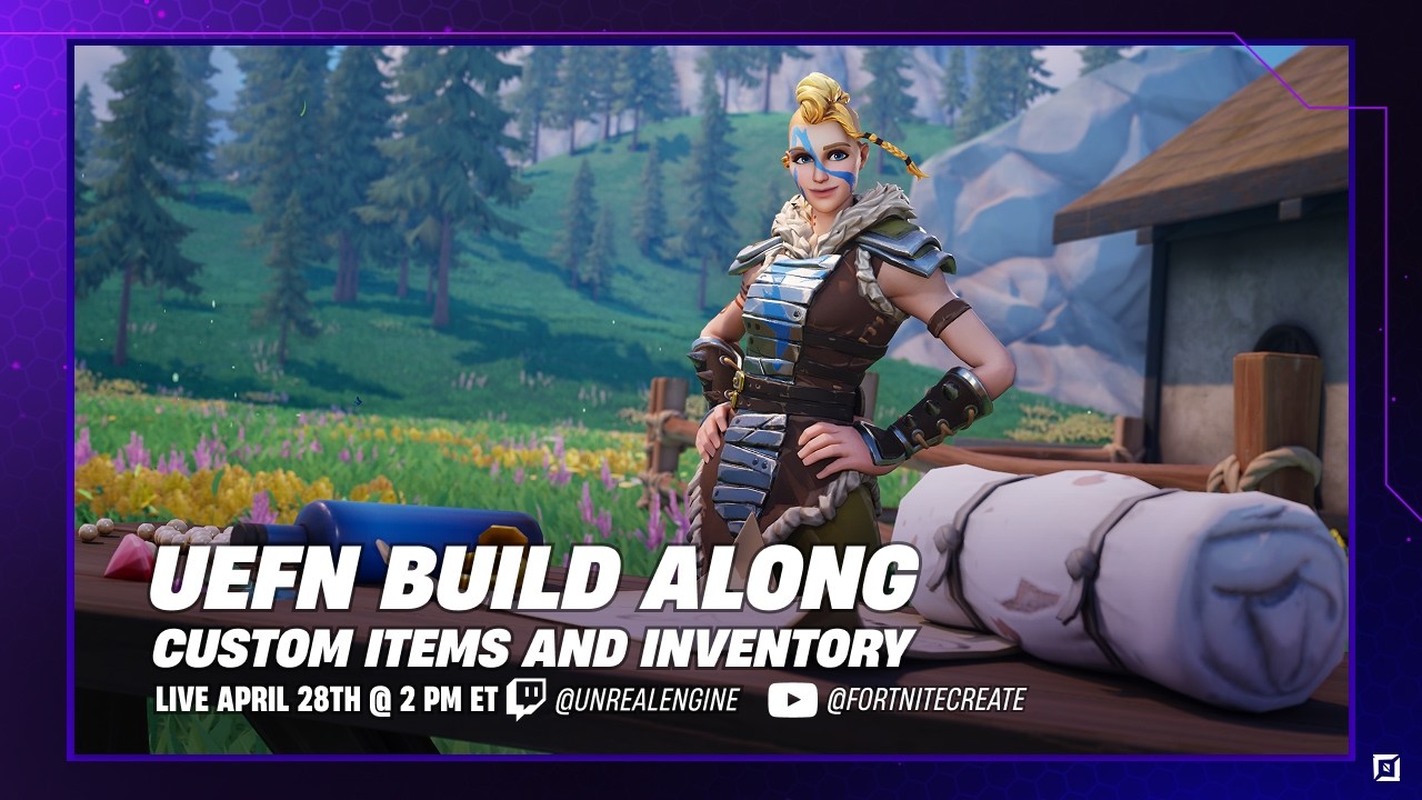 Custom Items and Inventory | UEFN Build Along