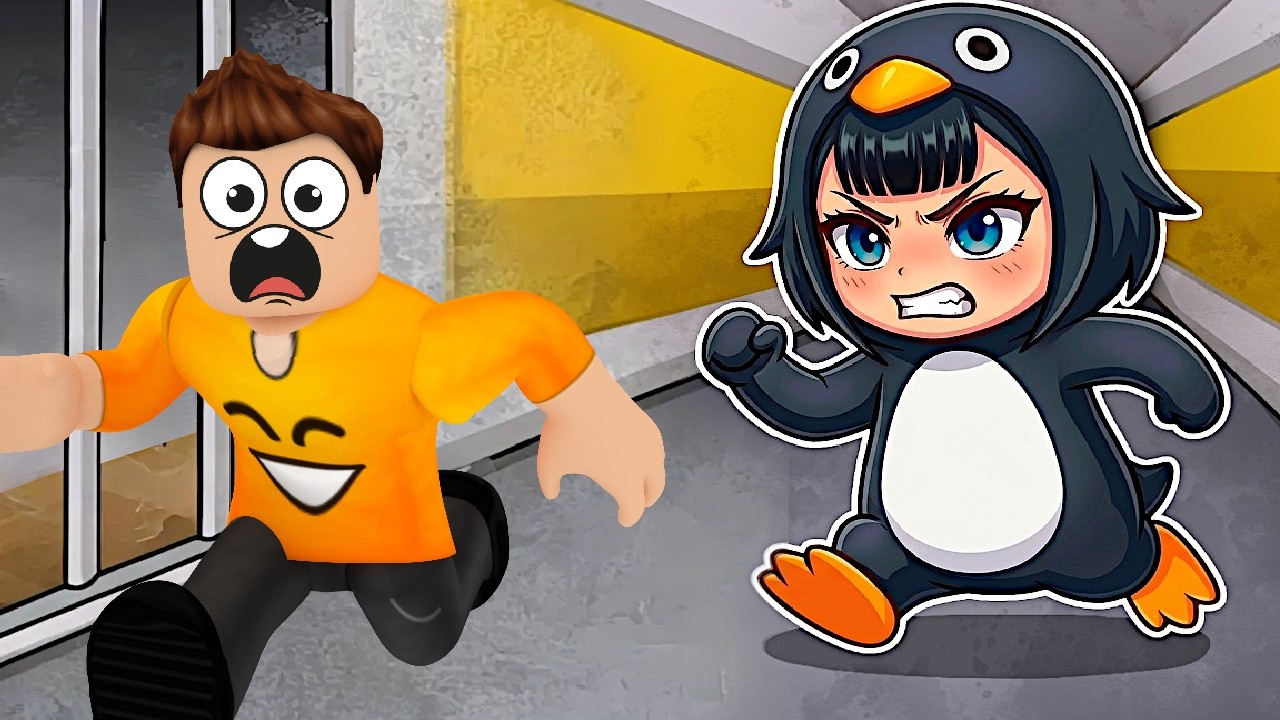 UCIEKAM Z WIĘZIENIA GUGUGAGA PENGUIN w Roblox!