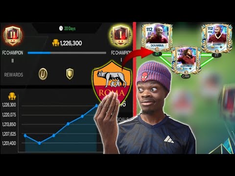 I spent over 4.2 Billion Reuniting The ROMA Trio || INTENSE Grind to FC I đ- FC MOBILE