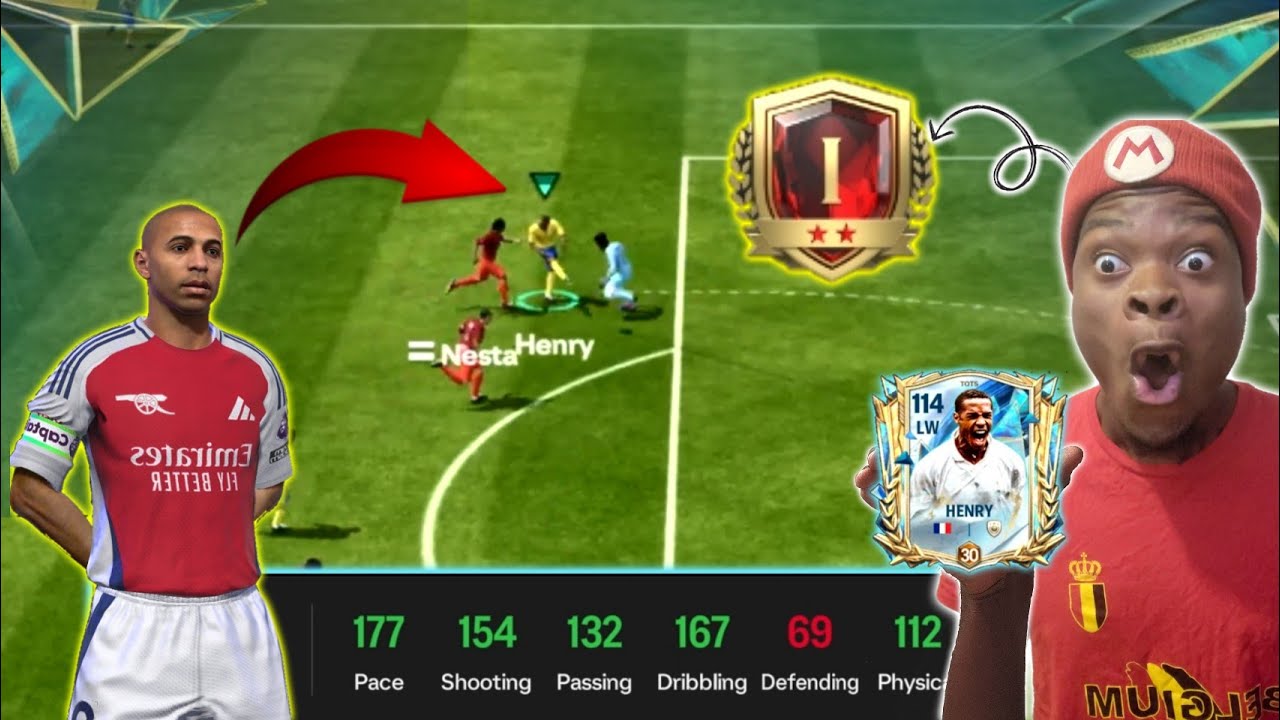 TOTS 114 Maxed ranked Thierry Henry Is Soo Broken!đ || INTENSE Grind to FC I đ - FC Mobile