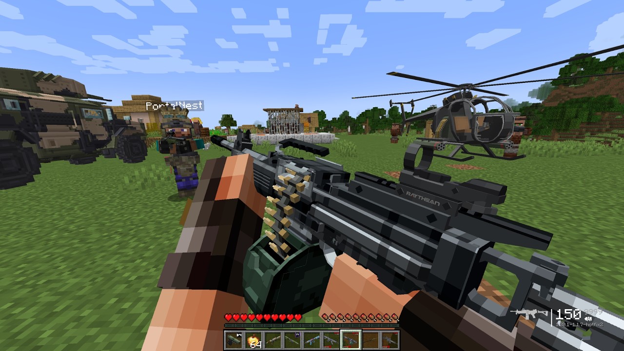 Pillagers BEGGED Us to Rescue Their Army from a Villager Prison Using MODERN WEAPONS & TANKS! đŁđ„ background