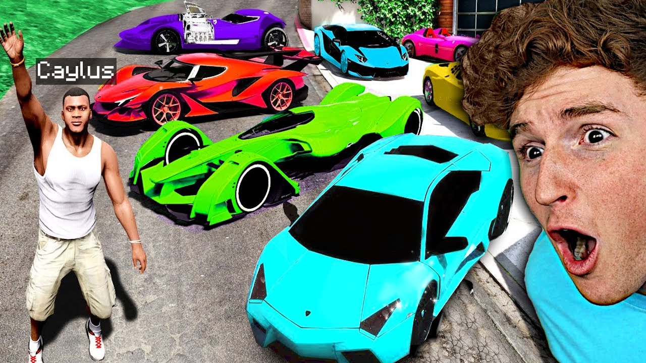 Collecting RARE Billionaire SUPERCARS In GTA 5.. (Mods)