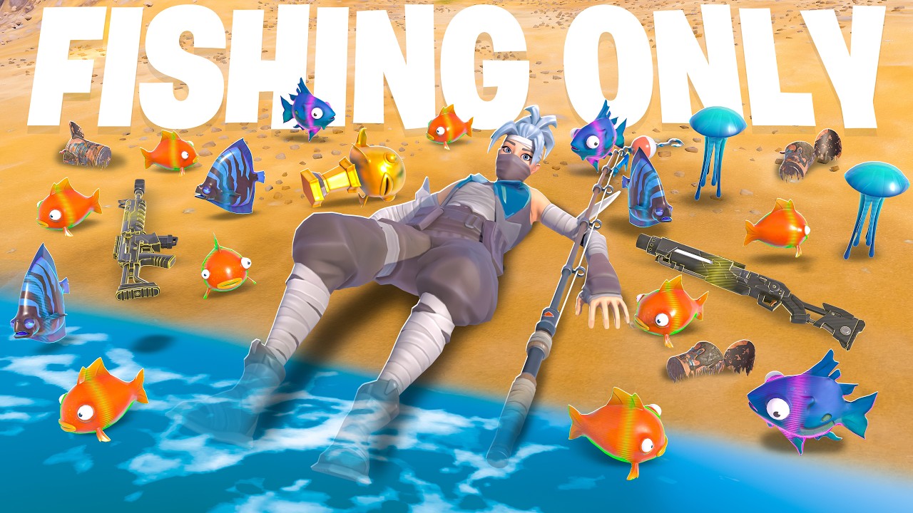 Fortnite, BUT We Can Only Fish!