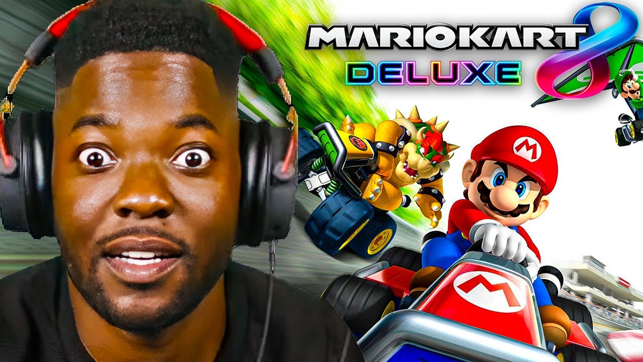 BACK TO REGULARLY SCHEDULED PROGRAMMING (Mario Kart 8) background