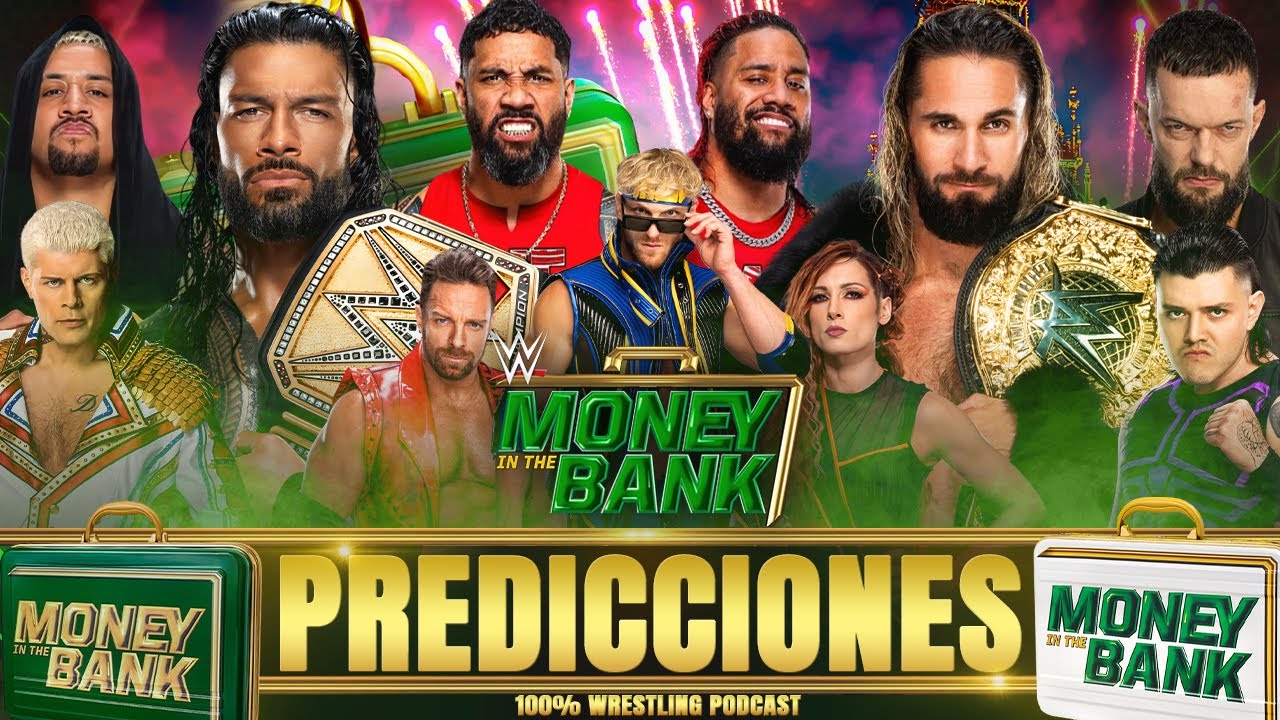 🟢LIVE. WWE MONEY IN THE BANK 2023 PREDICCIONES
