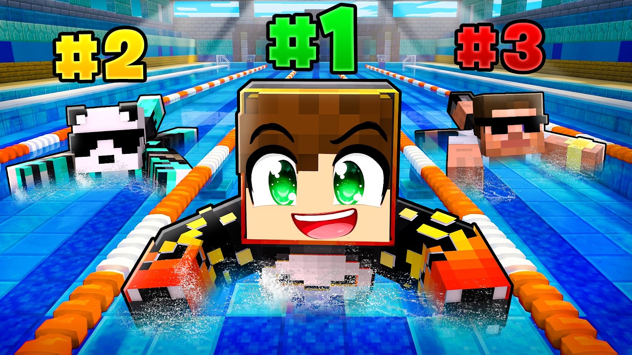 I JOINED THE DEADLIEST SWIMMING COMPETITION IN MINECRAFT!!
