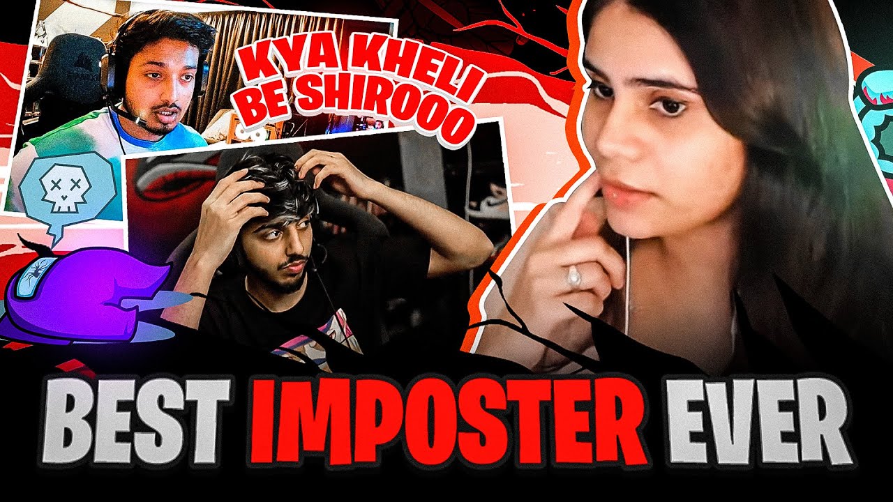 BEST IMPOSTER EVER 😎 | *Among Us Highlights* | Sherlock background