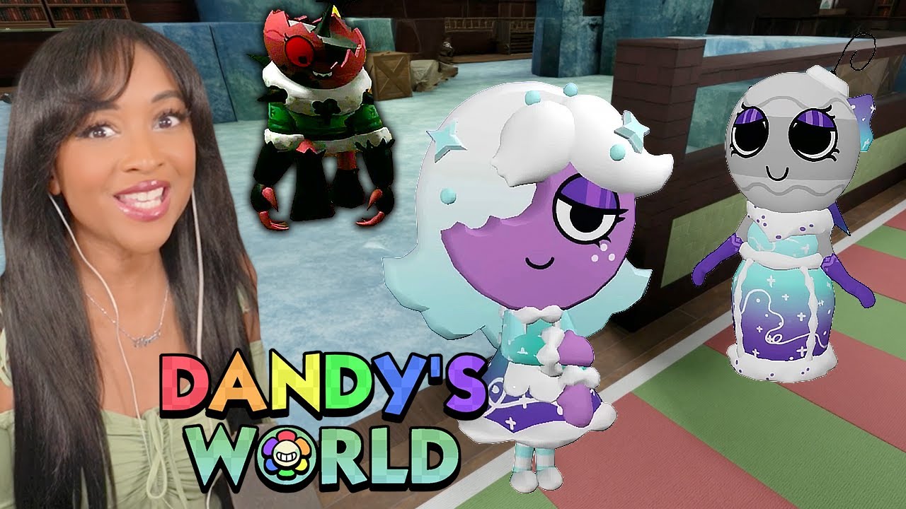 The Christmas Event IS HERE and we are ICE SKATING!!| Dandy's World