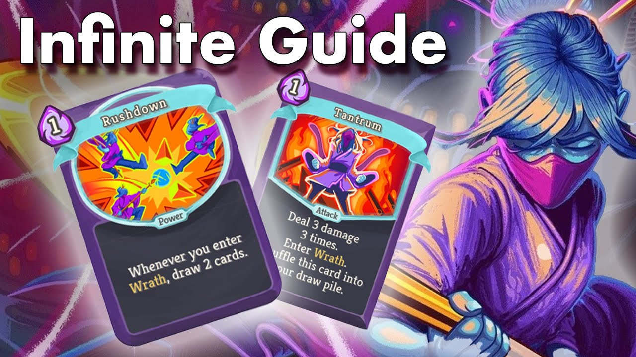 How to build a watcher infinite deck | Get Better at Slay the Spire background