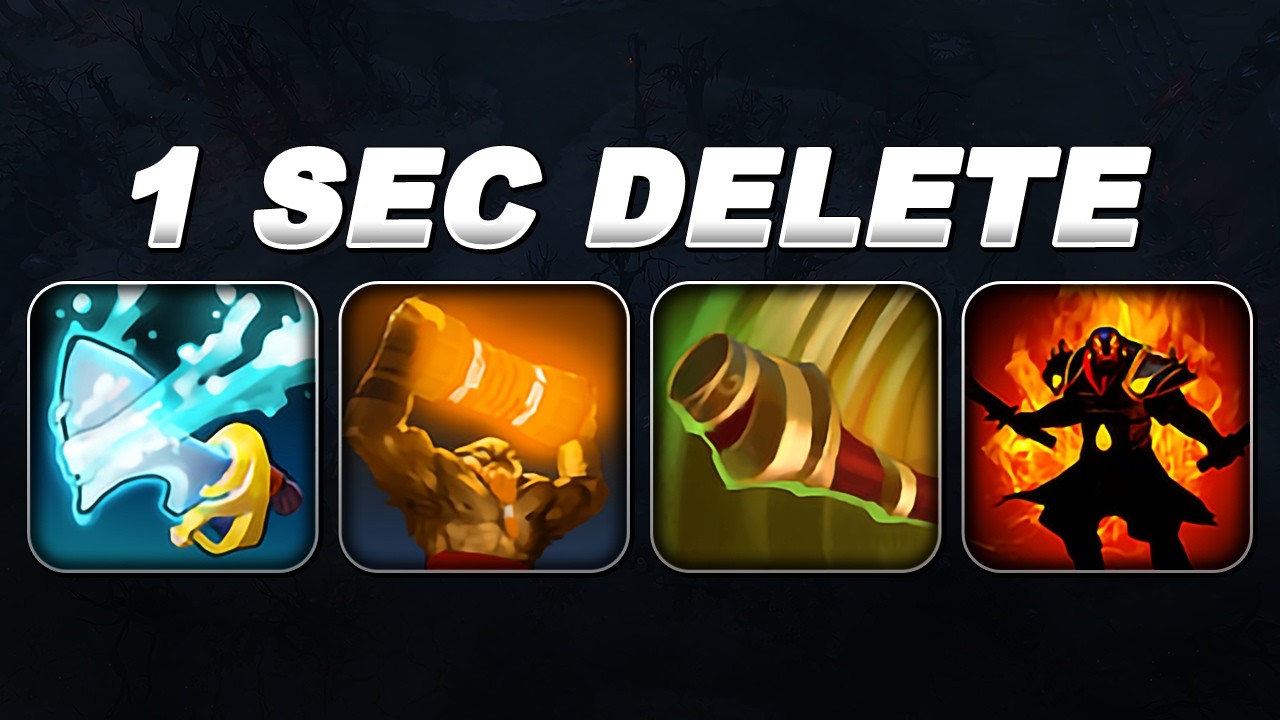 1 SEC DELETE ENCHANT TOTEM + BOUNDLESS STRIKE + TIDEBRINGER | Dota 2 Ability Draft