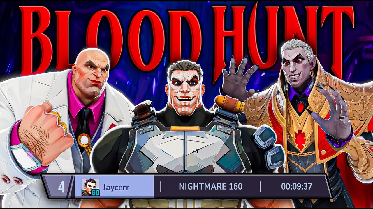 This Punisher Build Got Me Top 5 Global (Marvel Rivals Blood Hunt PVE) background