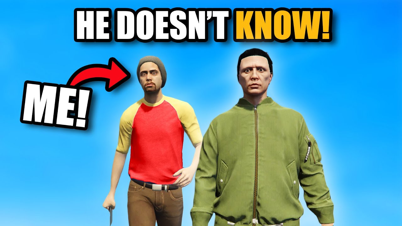 PRETENDING TO BE AN NPC! *FUNNY TROLLING VIDEO!* | GTA 5 THUG LIFE #551 background