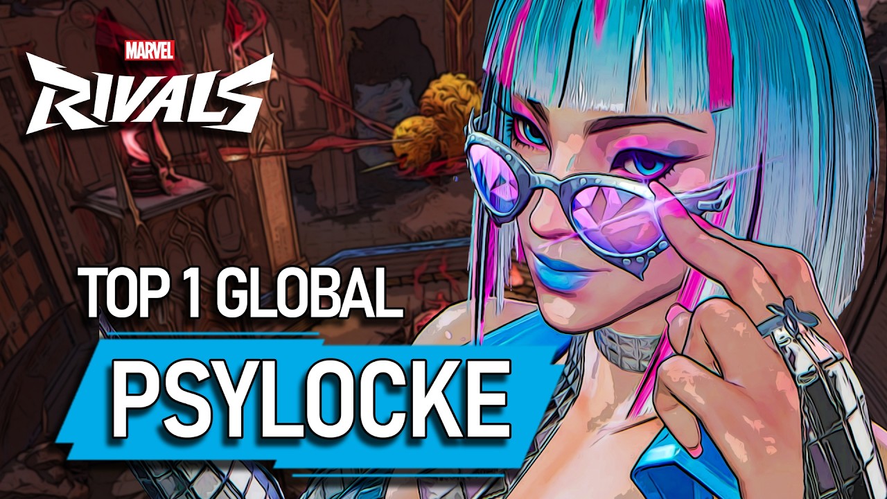 TOP 1 GLOBAL PSYLOCKE ! NRG stinkrs - MARVEL RIVALS PRO