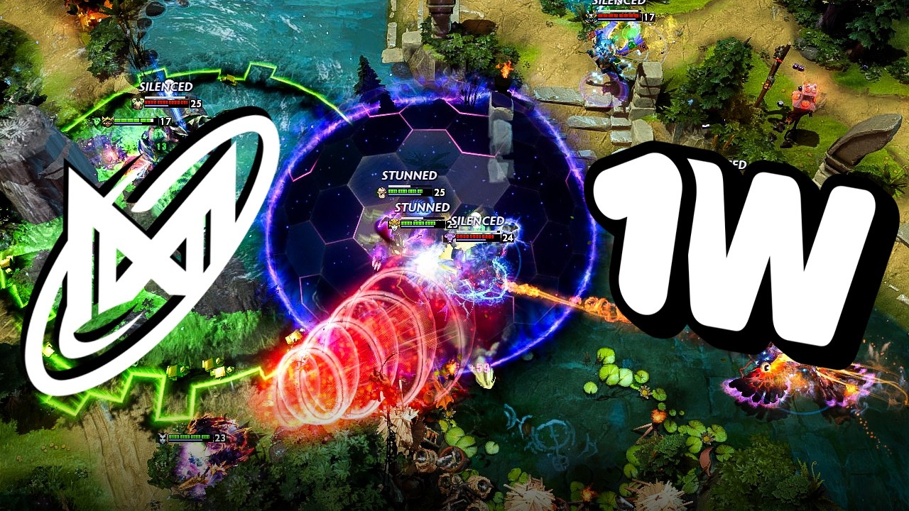 NIGMA vs 1W TEAM - UPPER BRACKET FINAL !! DreamLeague Division 2 Season 4 background