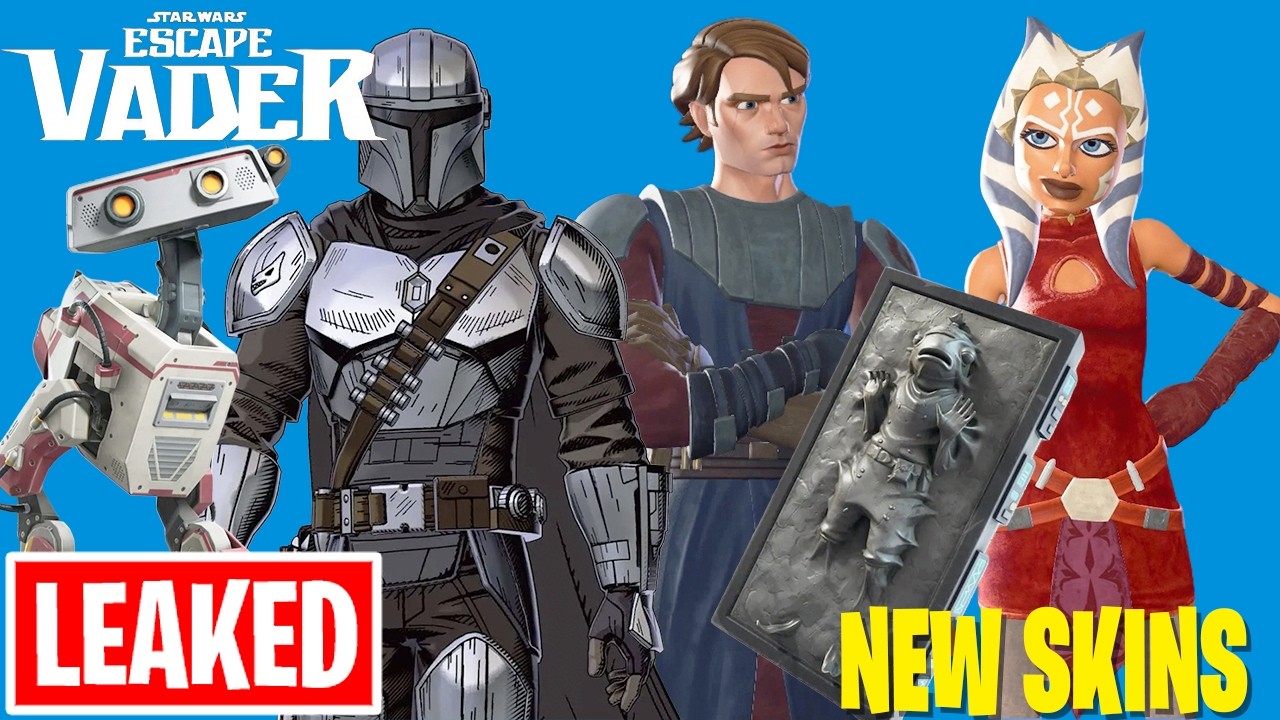 NEW STAR WARS Trailer & Anakin Skywalker Skin in Fortnite Looks INSANE