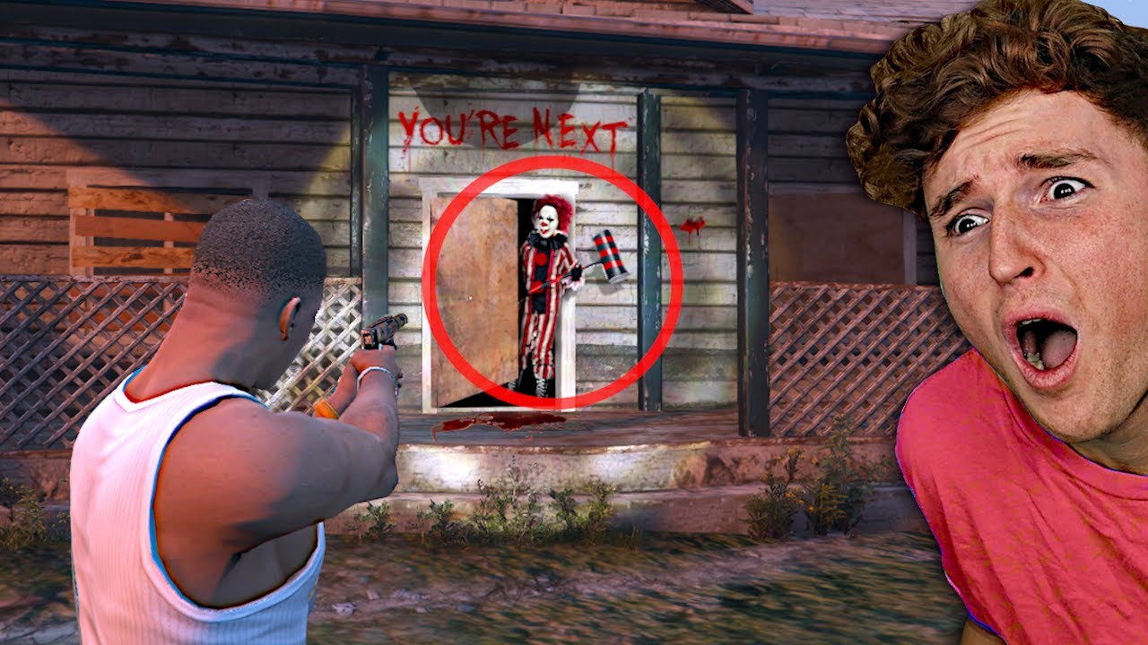 My CREEPY Neighbor Is HIDING SOMETHING.. (GTA 5 Mods) background