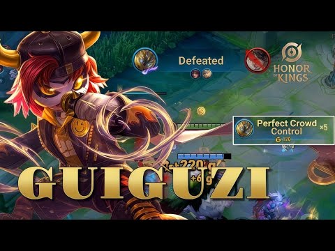 Guiguzi Tournament Gameplay | Pro Support & Team Plays – Honor of Kings background