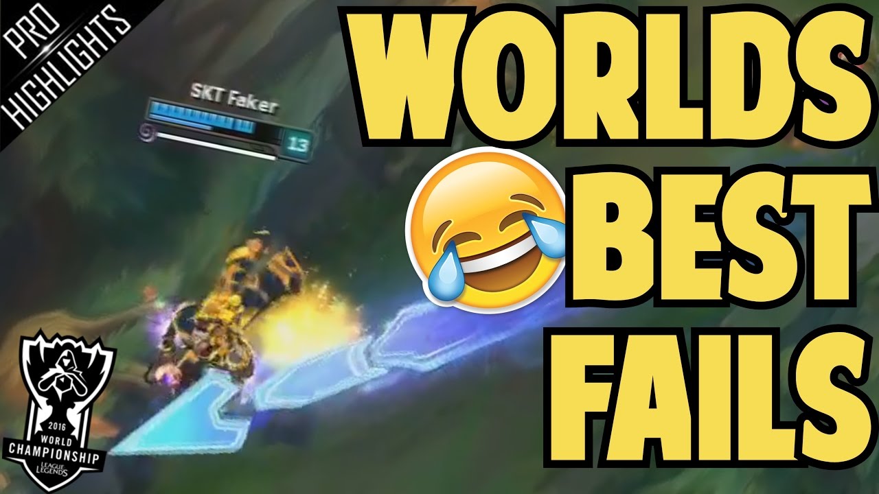 Worlds Best Fails/Funny Moments 2016 | League of Legends background